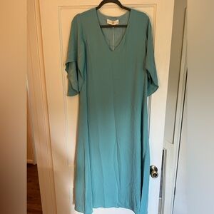 Anne Cate Teal Meredith Maxi Dress. New w tags